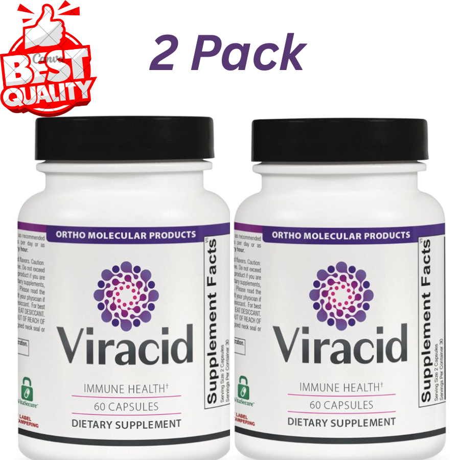 Viracid Immune Support Capsules 60 Count  2 Pack