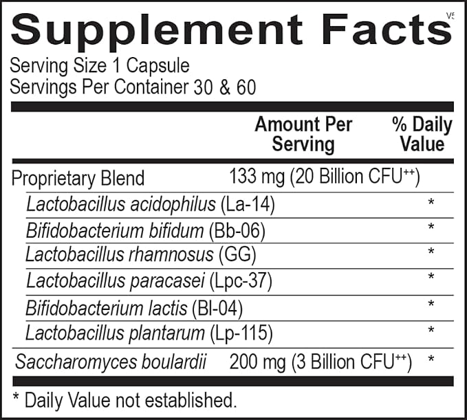 Ortho Biotic Capsules - 60 Capsules