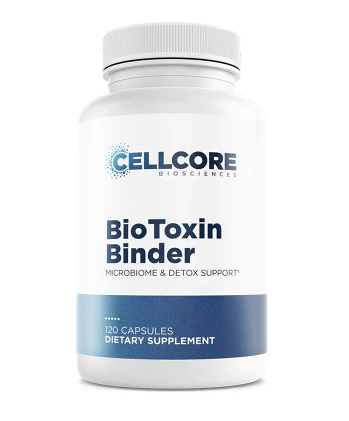 Cellcore Bio Toxin Gut Health &  Detox Support Supplement | 120 Capsules