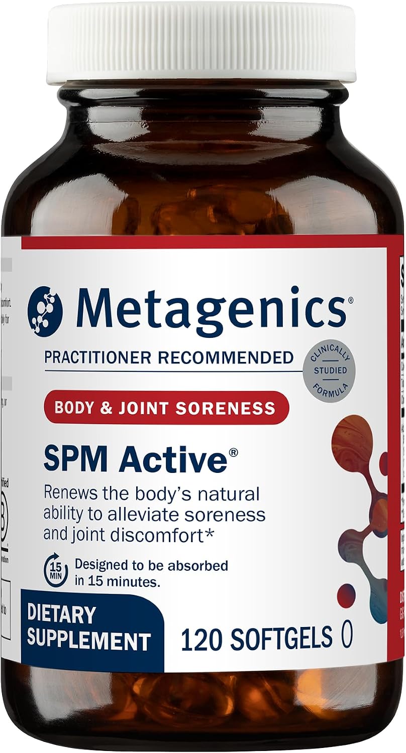 Marine Oil SPM Softgels – Daily Joint, Tissue & Immune Support Formula (120 Count)