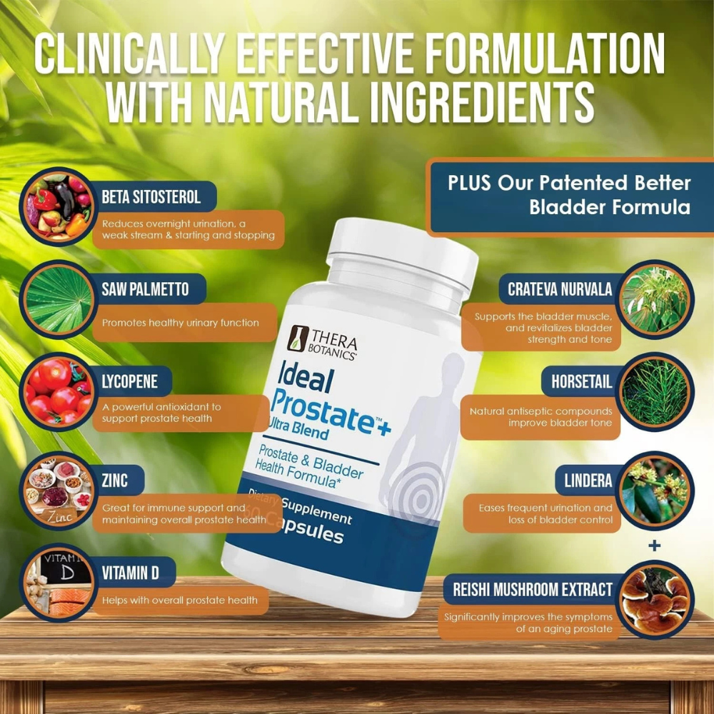 Prostate Support by Ideal Prostate Plus Ultra Saw Palmetto 60 ct.