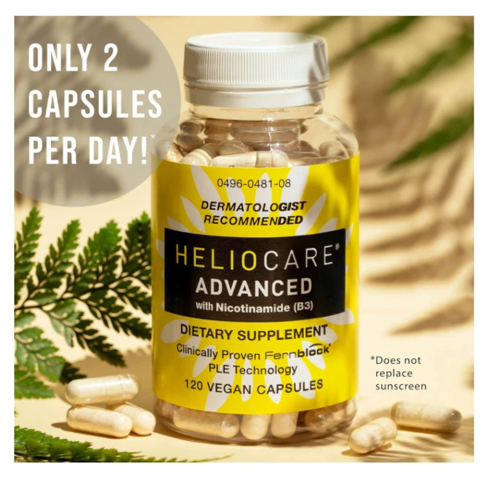 Heliocare Advanced Niacin B3 Supplement 120 Capsules – 240mg Fernblock PLE