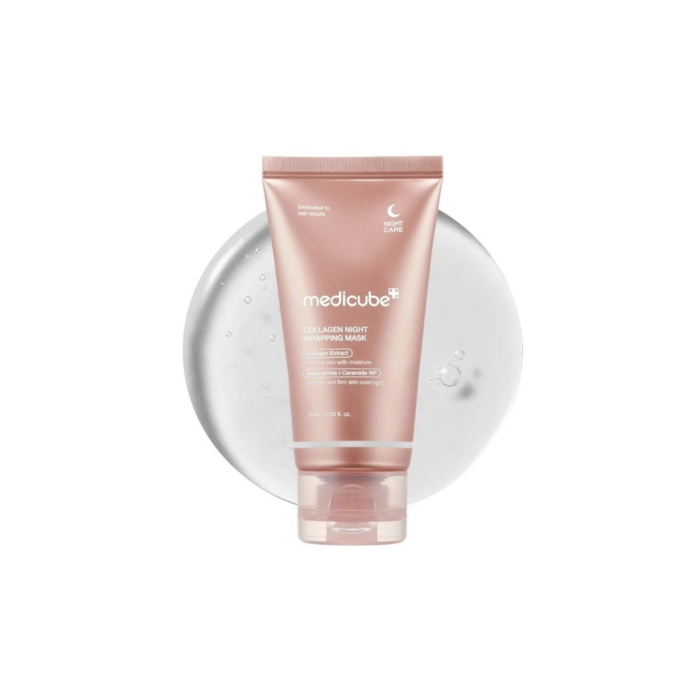 Medicube Collagen Night Wrapping Mask – Overnight Hydrating &amp; Firming Sleeping Mask (75ml)