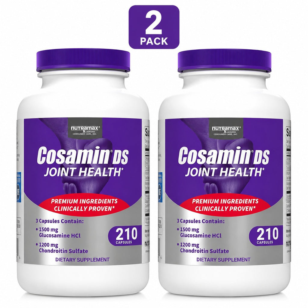 2 PACk Nutramax Cosamin DS Joint Health Supplement 210 Capsules