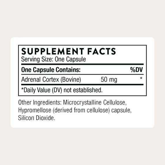 THORNE - Adrenal Cortex - Supplement for Cortisol Management - Support Healthy