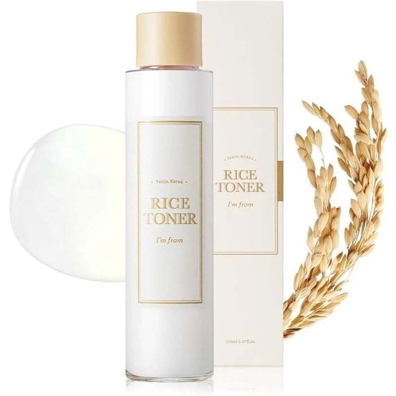 I’m From Rice Toner – 150 ml Milky Essence, 77.78% Rice Extract, Hydrating