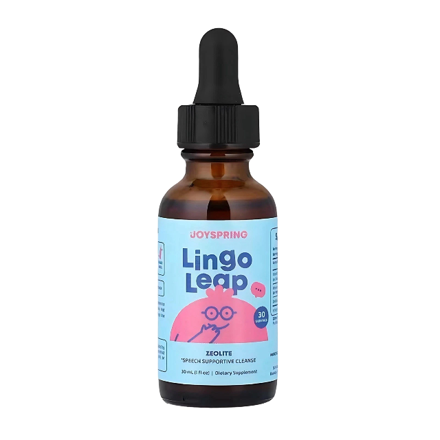 Lingo Leap Children's Drops - Zeolite Detox for Speech Delays Therapy 30ml