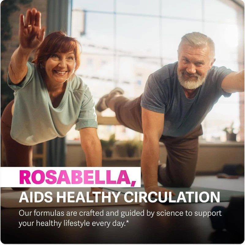 Rosabella Organic Beet Root Capsules for Circulation and Vitality Support 60ct