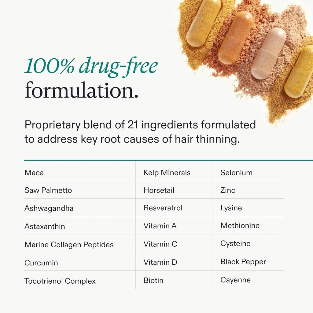 Women'S Balance Hair Growth Supplements