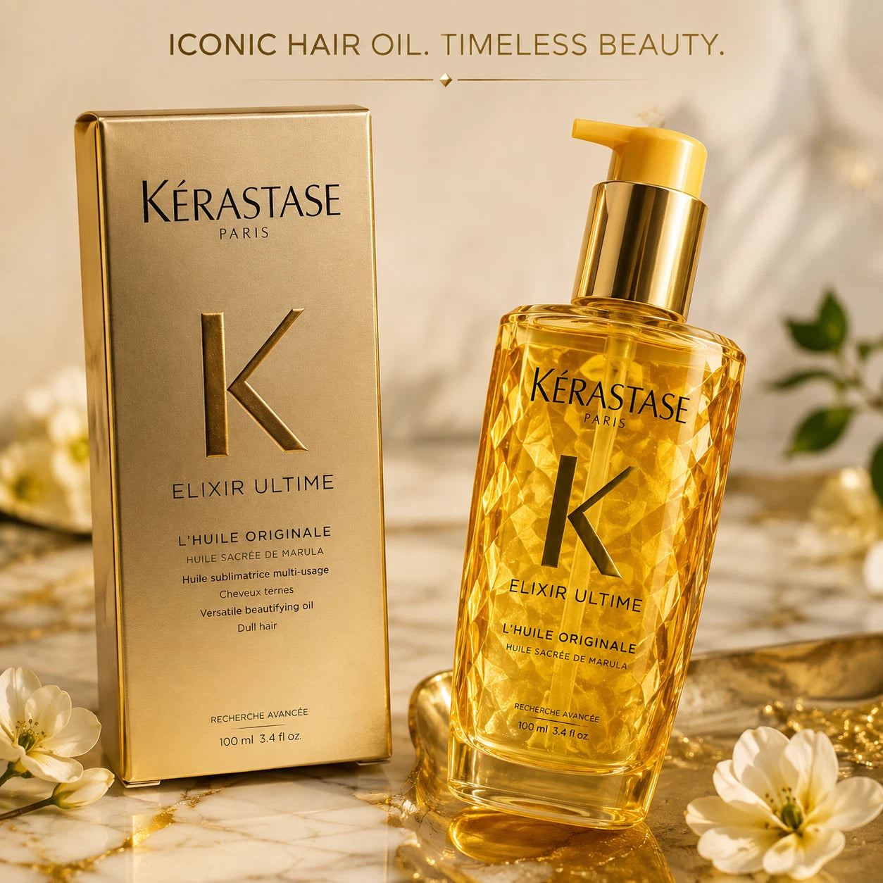 Kerastase Elixir Ultime L'Huile Original Hair Oil - 3.4 fl. oz.