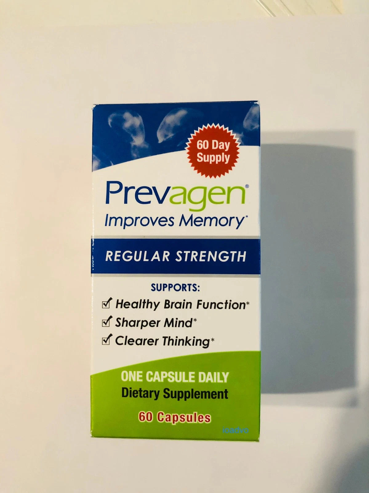 Prevagenn Regular Strength Improves Memory  60 Capsules