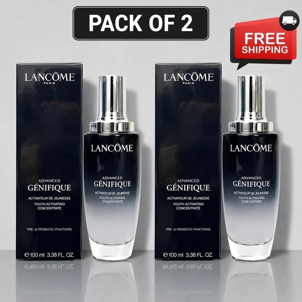 2x Lancome Advanced Genifique Youth Activating Concentrate 3.38oz /100ml