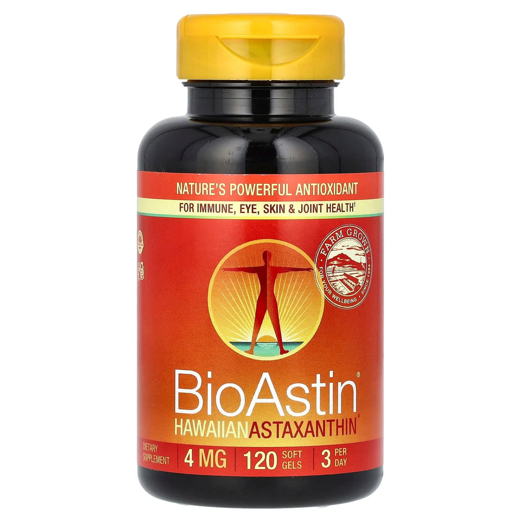 Nutrex Hawaii BioAstin Hawaiian Astaxanthin 4mg 120 Softgels