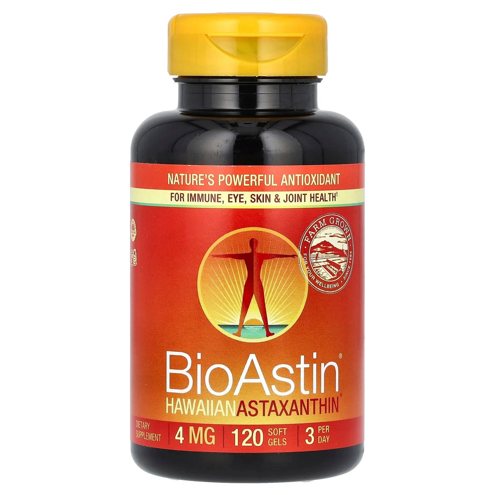 Nutrex Hawaii BioAstin Hawaiian Astaxanthin 4mg 120 Softgels