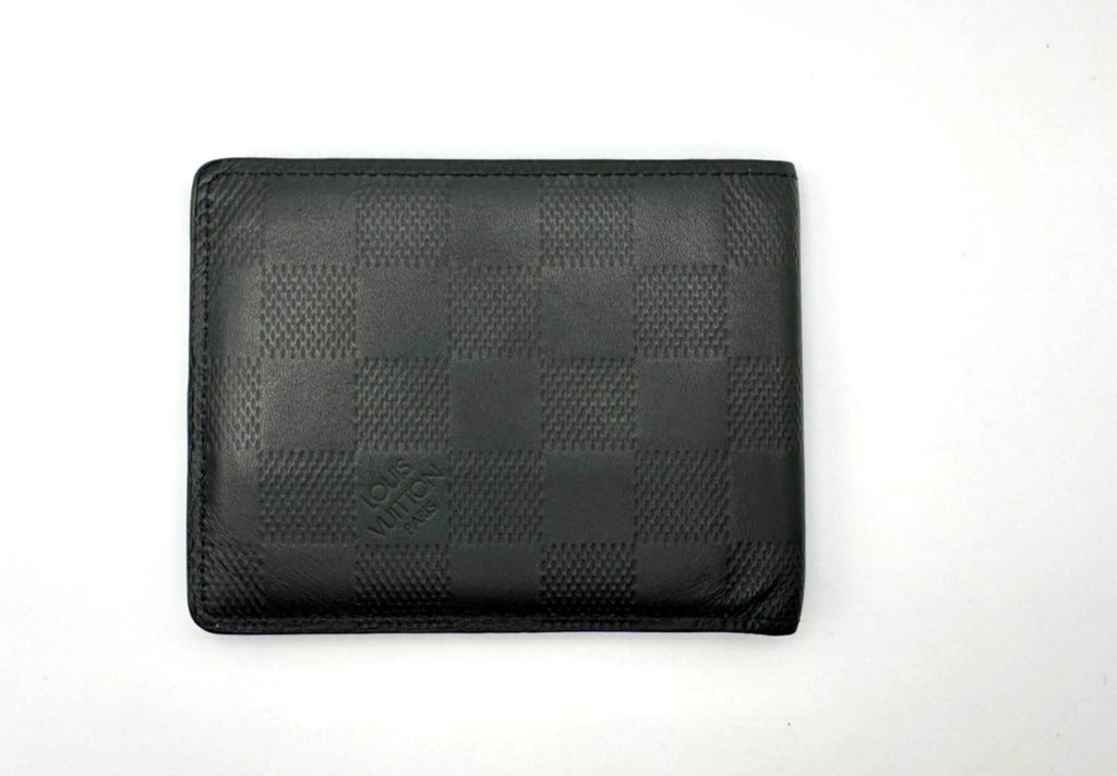 Louis Vuitton Slender Wallet, Men’s Damier Infini Leather Bifold Card Holder