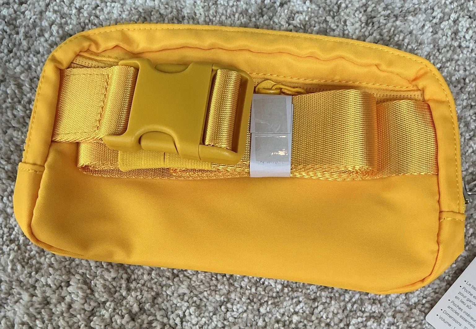 Lululemon Everywhere Belt Bag 1L Yellow